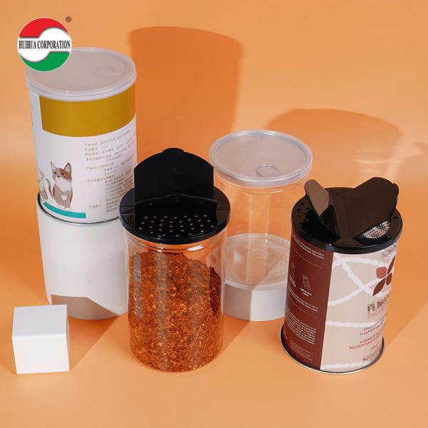 Buy Food Grade PET Jar 99mm Diameter for Spice Seasoning at wholesale prices