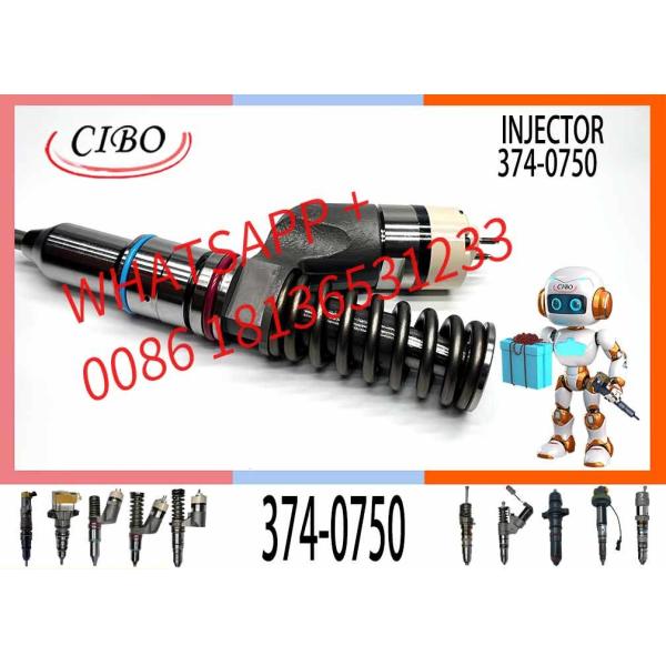 Buy Common Rail C15 / C18 / C27 / C32 Diesel Engine Fuel Injector 374-0750 20R-2284 253-0615 253-0616 at wholesale prices