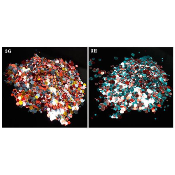 Diwali Celebration Essential Colorful High Shining 1mm 2mm 3mm White Silver Pink Green Bling Nail Glitter Powder