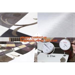 PVC European style square table cloth waterproof Oilproof non wash plastic pad