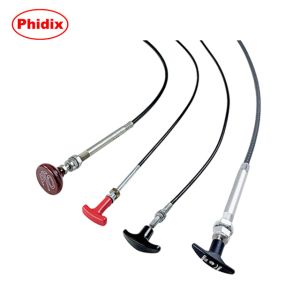 Various Control Cable Handles For Mechanical Operations