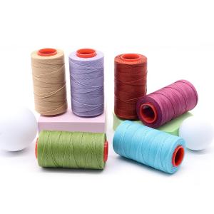 210D Sewing Waxed Thread for Leather Craft Hand Stitching Cords AWL Shoes Bags