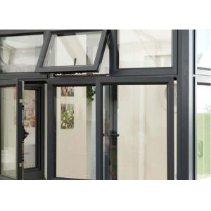 Quality Building Materials Swing Custom Aluminium Windows Thermal Break Profiles for sale