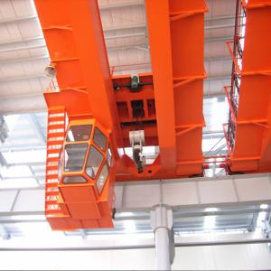 110kn Double Girder Overhead EOT Crane 37.2m/Min 50T Hanger Bridge