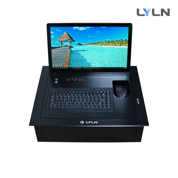 Automatic Flip Up Monitor With RF Wireless Remote Controller And Anti - Pinch