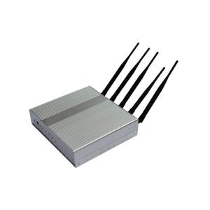 GPS Wifi CDMA Cellular Signal Blocker Jammer With 8 Band Frequency , Long Life