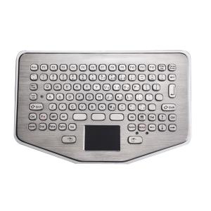 Mini IP65 Explosion Proof Desk Top Industrial Metal Keyboard With Waterproof