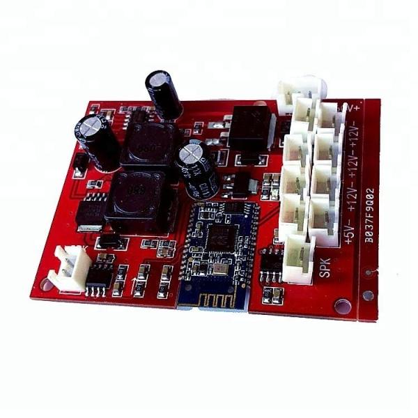 China Red Printed Circuit Board Assembly , PCBA Smt Pcb Assembly Service Immersion Silver on sale China Red Printed Circuit Board Assembly , PCBA Smt Pcb Assembly Service Immersion Silver on sale