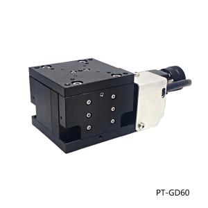 60×60mm Platform Motorized Lab Jack Cross Roller Guide High Strength