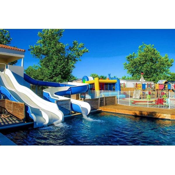 Water Park Children Water Game Equipment Water Spiral Tube Set for Children