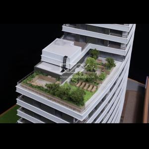 BBC Televation Centre Model Miniature Acrylic Architecture Model 1/150