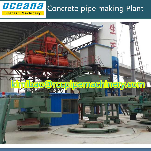 Sell precast concrete pipe making machine DN300-3600