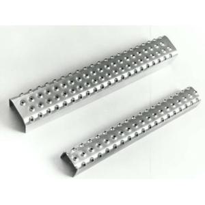 Galvanized 2.5mm Metal Ladder Rungs Heavy Duty Antiskid