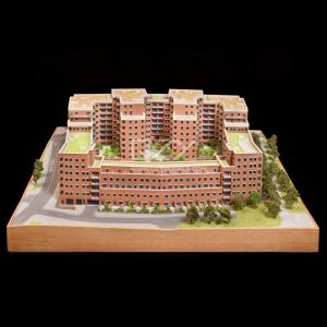 1:150 The Pages Wembley Miniature Building Model with Illumination