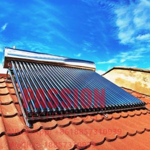 China Aluminum Alloy Thermal Solar Water Heater 316L With High Density on sale