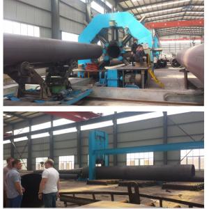 Plate Pipe Rolling Hydraulic Shearing Machine φ610-1600 mm 4000 mm/min