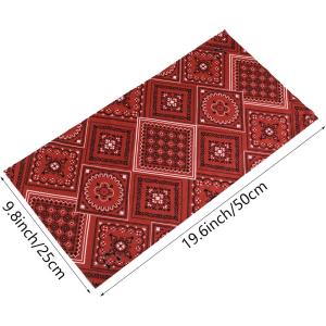 Printed Cooling Thin Women Neck Reflective Bandana