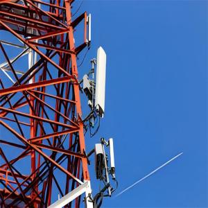 30m Self Supporting Lattice Tower For Communication GSM Tower Made Of Angle