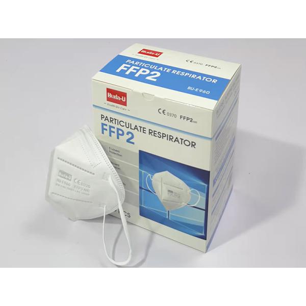 CE0370 Certification FFP2 Protective Masks Five Layer With 94% Filtration