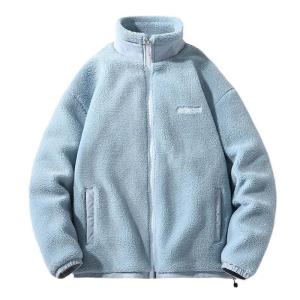 Premium Zip Up Sherpa Fleece Jacket 100% Cotton Custom Embroidery