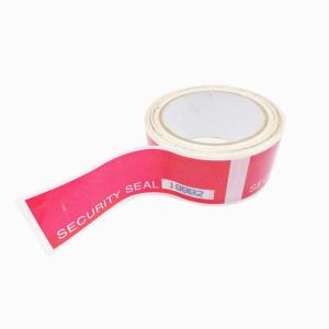 China Security Transfer Seal Open Void Tamper Evident Tape on sale