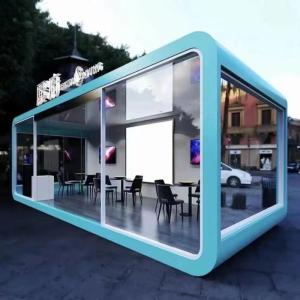 Mobile Living Container House Control Quick Assemble Mini Removable Fitted