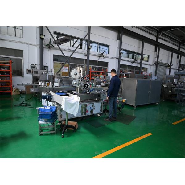 Automatic Pharma Label Printing Machine Equipment For vials, ampoules, round