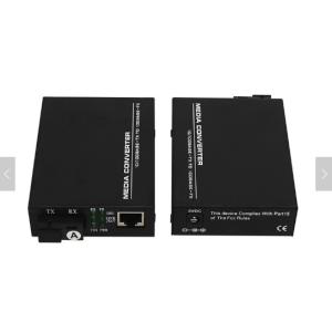 Buy cheap 100M single Fiber Ethernet Media Converter with external power supply from wholesalers
