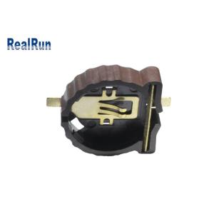 500VAC Coin Cell Battery Holder Brass SMT Straight CR1220-2 Series LCP