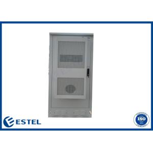 RAL7035 IP55 Outdoor Rack Cabinet Galvanized Steel Powder Coating