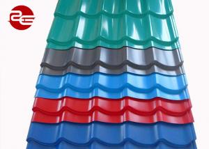 Quality 0.12*1250mm Pre Painted Roofing Sheets DX51D Grade Industrial Roofing Sheets for sale