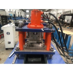 1.2mm Galvanized Steel Metal Shutter Door Cold Roll Forming Machine With Water Cooling System