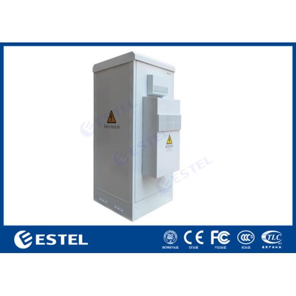 Buy RAL7035 Grey 19 Telecom Rack Outdoor Electronic Equipment Enclosures IP55 at wholesale prices