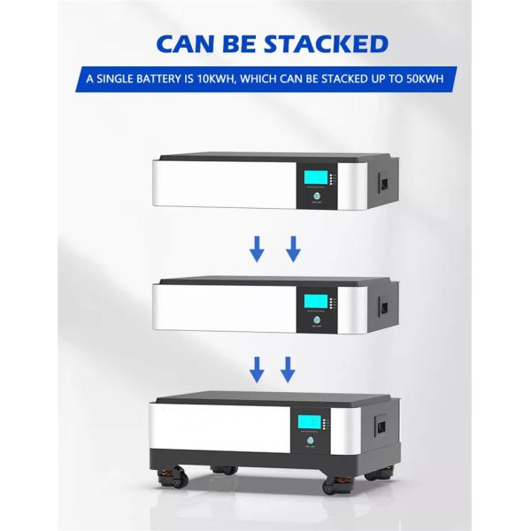 LiFePO4 Lithium Battery 51.2V 10KWH 20KWH 30KWH 50KWH Solar Energy Storage Lithium Battery OEM ODM LiFePO4 Battery