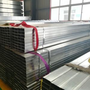 OEM Square Rectangular Hollow Steel Tube 12M Galvanized Non Alloy