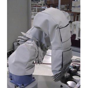 Quality Black Robotic Armor Covers With Aluminum Foil Insulation Material for sale