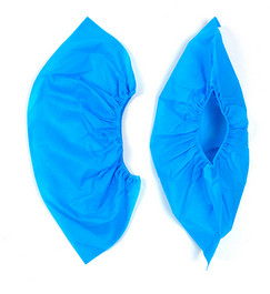 China Polyethylene Disposable Overshoe Covers , Plastic Overshoes With Embossed Surface on sale