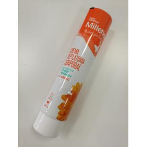 Quality Standup Cap Empty Laminated Aluminum Toothpaste Tube Customized Length for sale