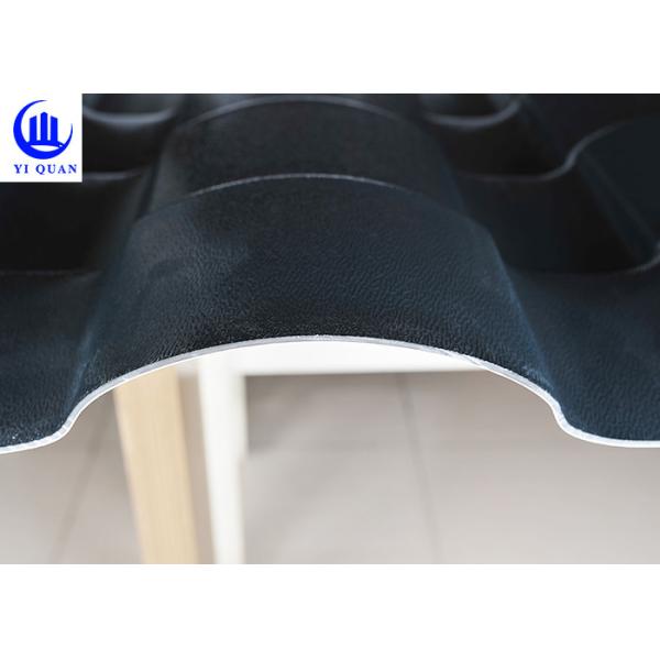 Environment Friendly Plastic Corrugated Roofing Sheets Bright Colors 1120mm