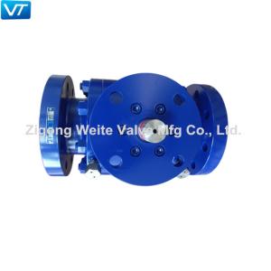 Buy cheap F316 Carbon Steel Floating Ball Valve PTFE Soft Sealing 150LB from wholesalers