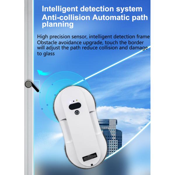 Electric Window Cleaner for Bath and Exterior Cleaning Ultra-Thin 62mm Water Spray Robot