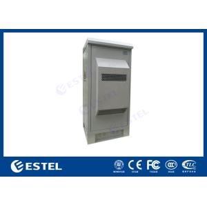 Heat Exchanger Dual Cooling Outdoor Telecom Cabinet 33U IP55