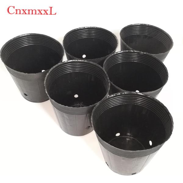 Buy Tear Resistant HDPE 2 Gallon Round Nursery Pots Reasonable Holes at wholesale prices
