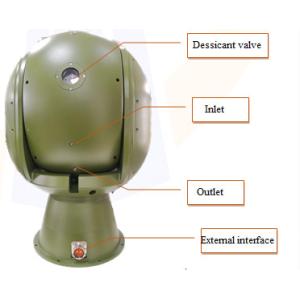 Fully Sealed Vehicle Borne 2 Axis IR EOTS System