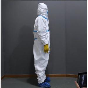 CE FDA Disposable Protective Suit Biological Safety Chemical Medical Coverall