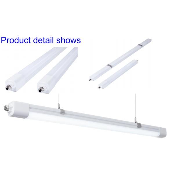 18W 36W 56W IP66 5years Warranty LED Tri-proof Light With CCT adjustbale For Display Racks Warehouse