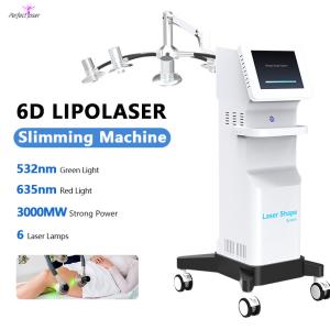 532nm 635nm 600w Laser Slimming Machine With 8 Inches Display