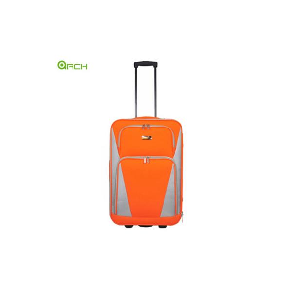 Buy 600D Economic Polyester Soft Sided Luggage with Two Front Pockets at wholesale prices