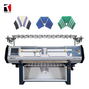 China Single System Jacquard Collar Flat Knitting Machine 52 Inch on sale