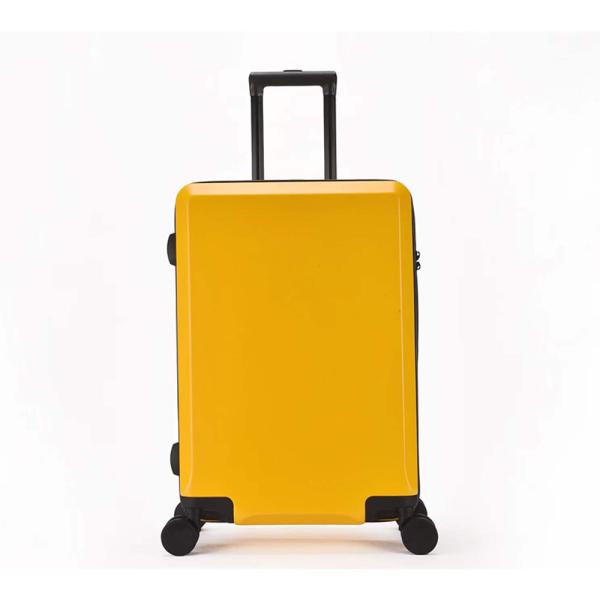 Buy Custom Zipper 4-Wheel PC Luxury Business Suitcases Luggage Lightweight Hard Shell Durable Waterproof Carry on Style with Lock at wholesale prices